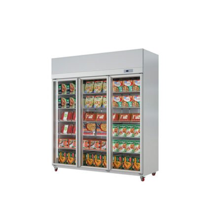 frozen food display freezer