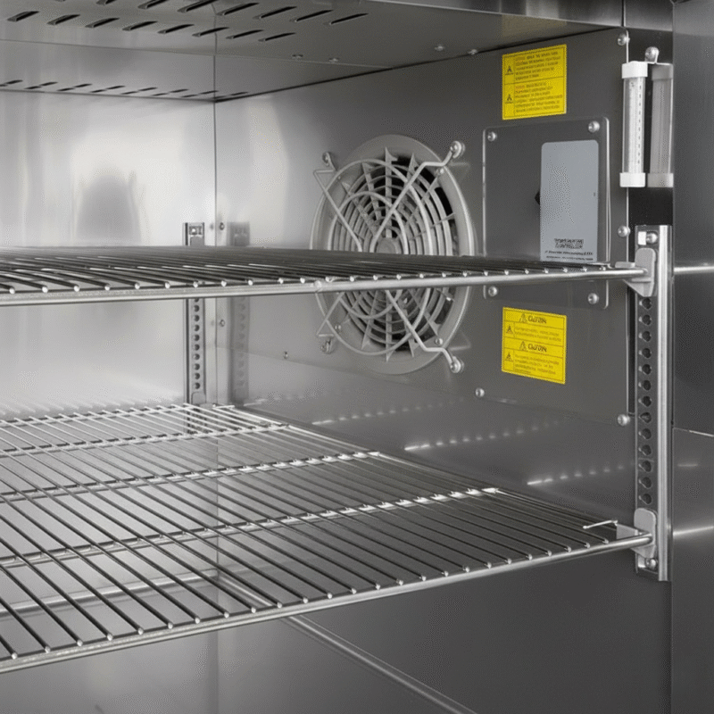 glass door display cooler common problems